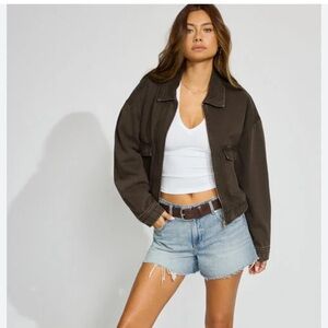 Garage Twill Bomber Jacket